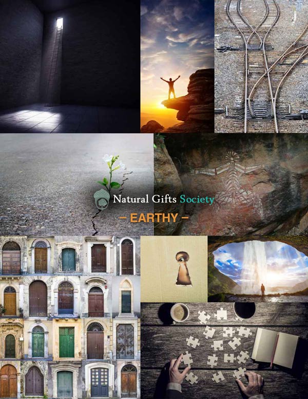 Natural Gifts Society Mood Board - Earthy