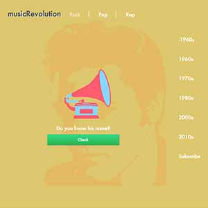 musicRevolution Website